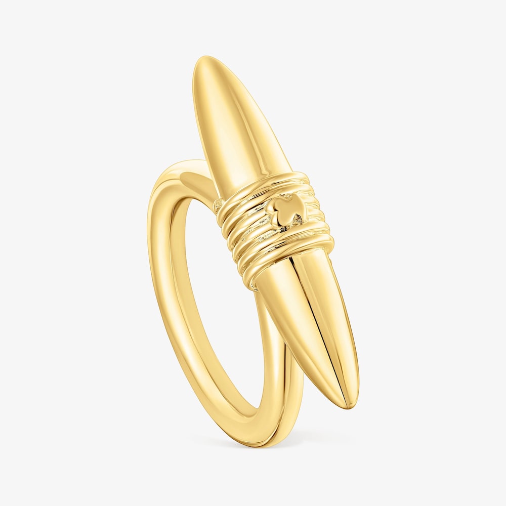 Silver vermeil Lure Ring