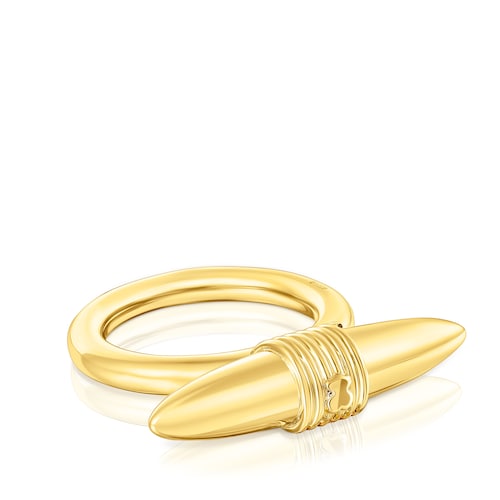 Silver vermeil Lure Ring
