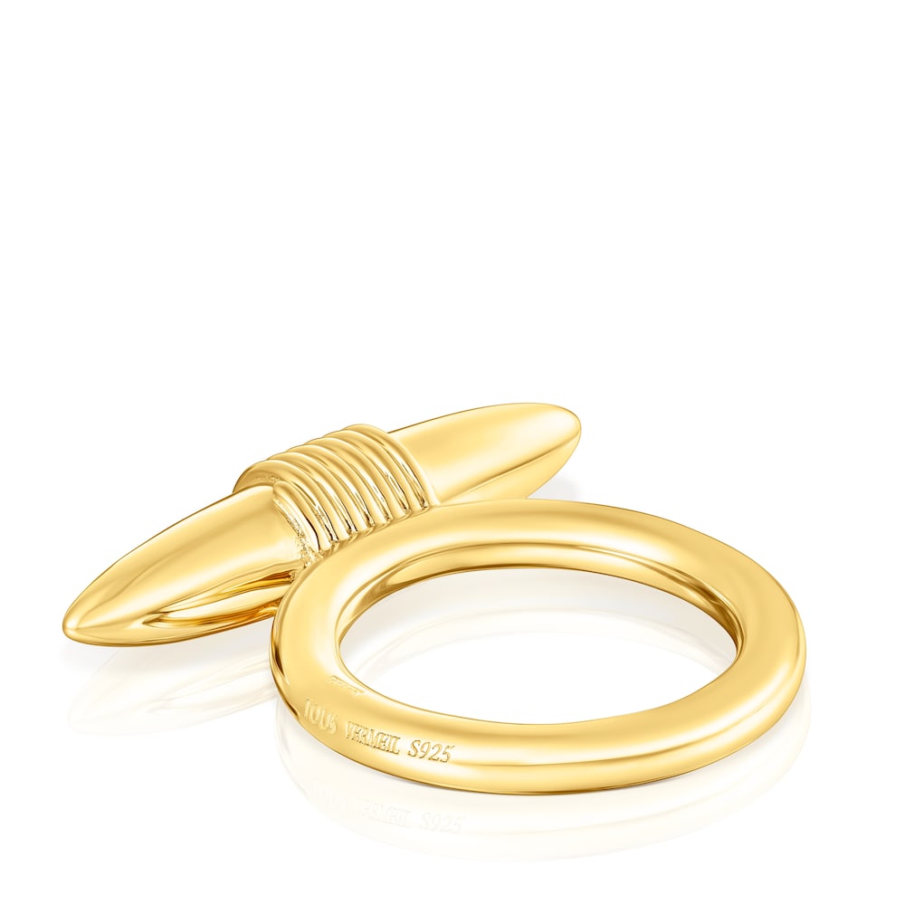 Silver vermeil Lure Ring Silver vermeil Lure Ring
