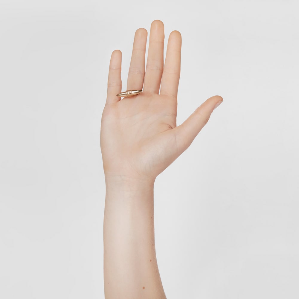 Silver vermeil Lure Ring