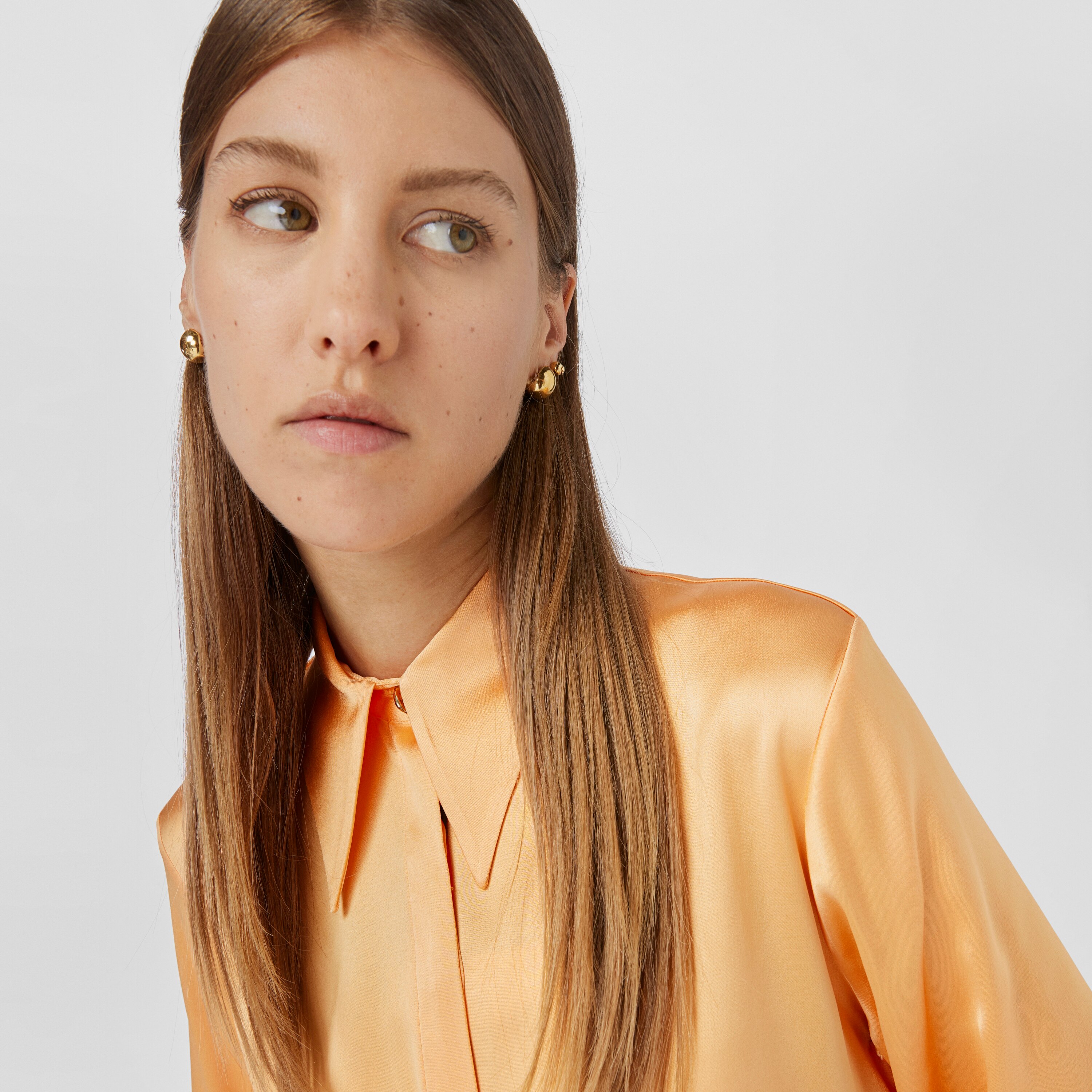 Silver vermeil Plump Ball earrings