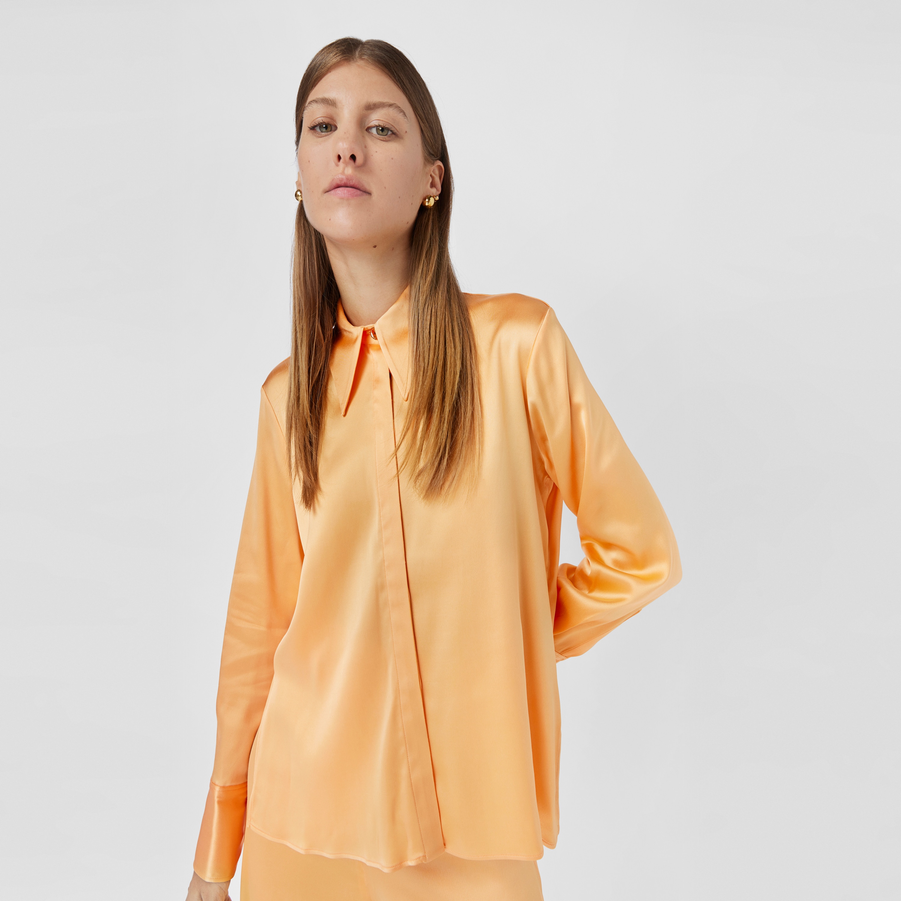 Silver vermeil Plump Ball earrings