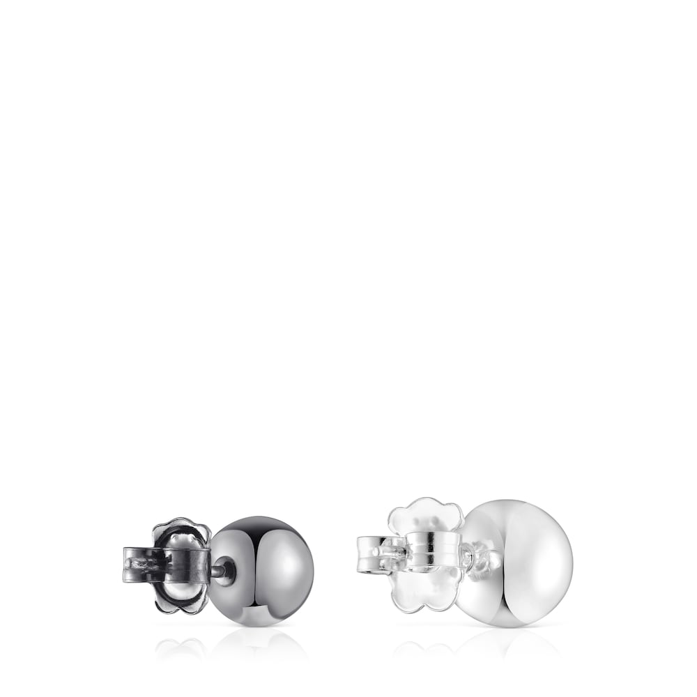 Pendientes de plata y plata dark silver Plump image number 2