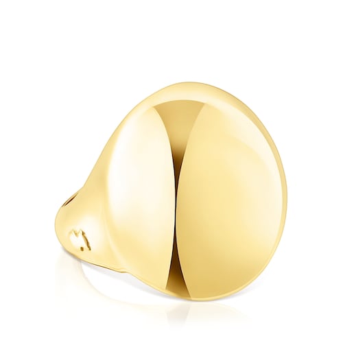 Silver vermeil Plump Ring