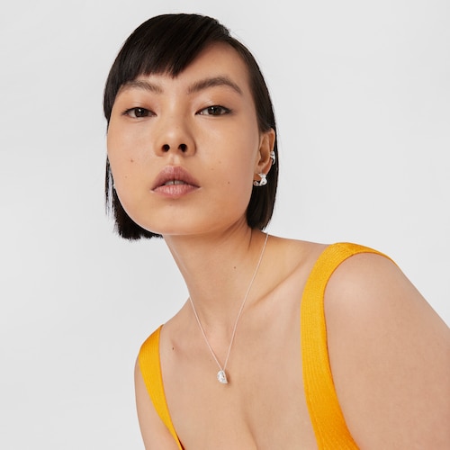 Colar Wicker em prata