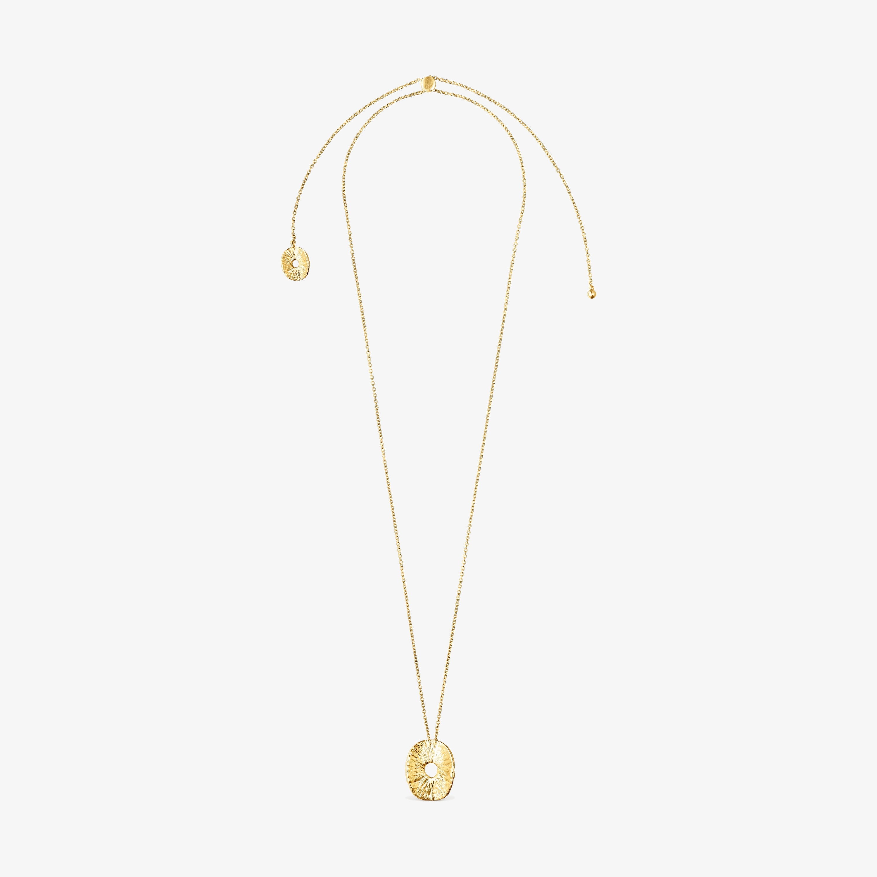 Silver vermeil Wicker Necklace