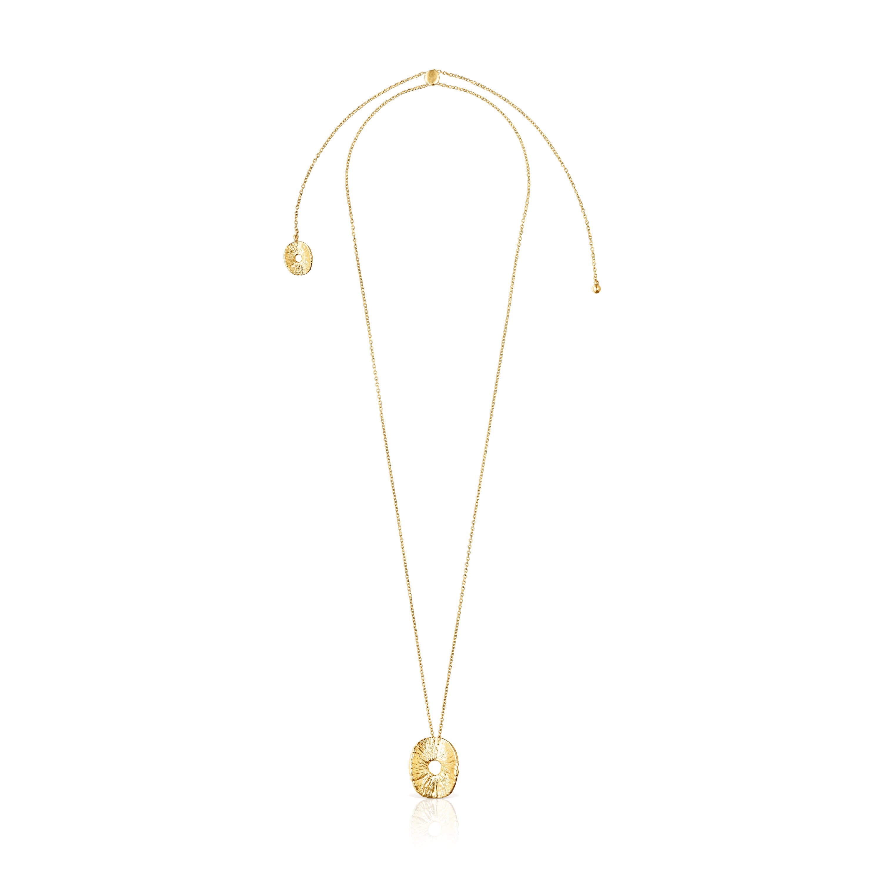 Silver vermeil Wicker Necklace