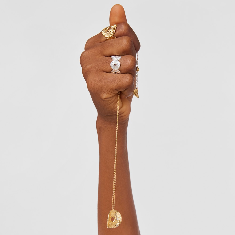 Collier Wicker en argent vermeil