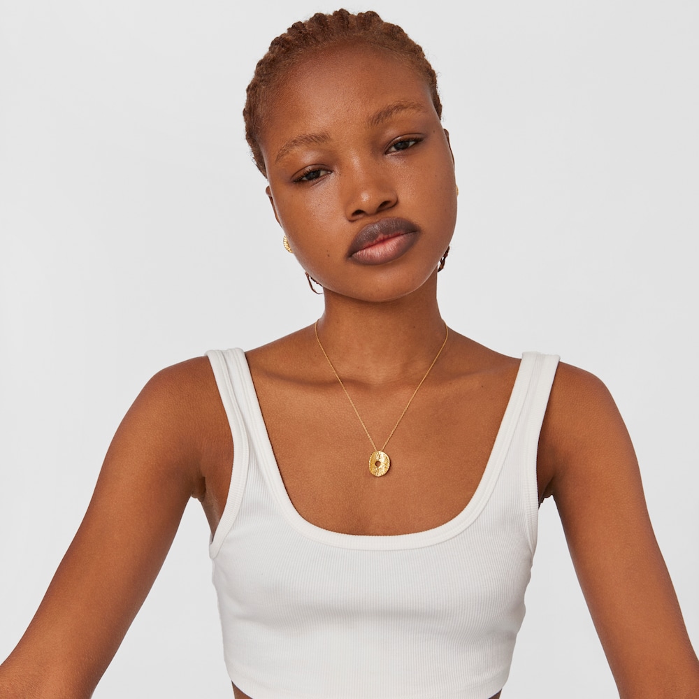 Collier Wicker en argent vermeil