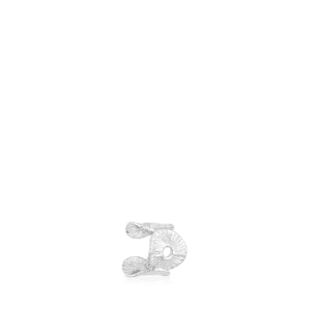 Earcuff de plata Wicker image number 1