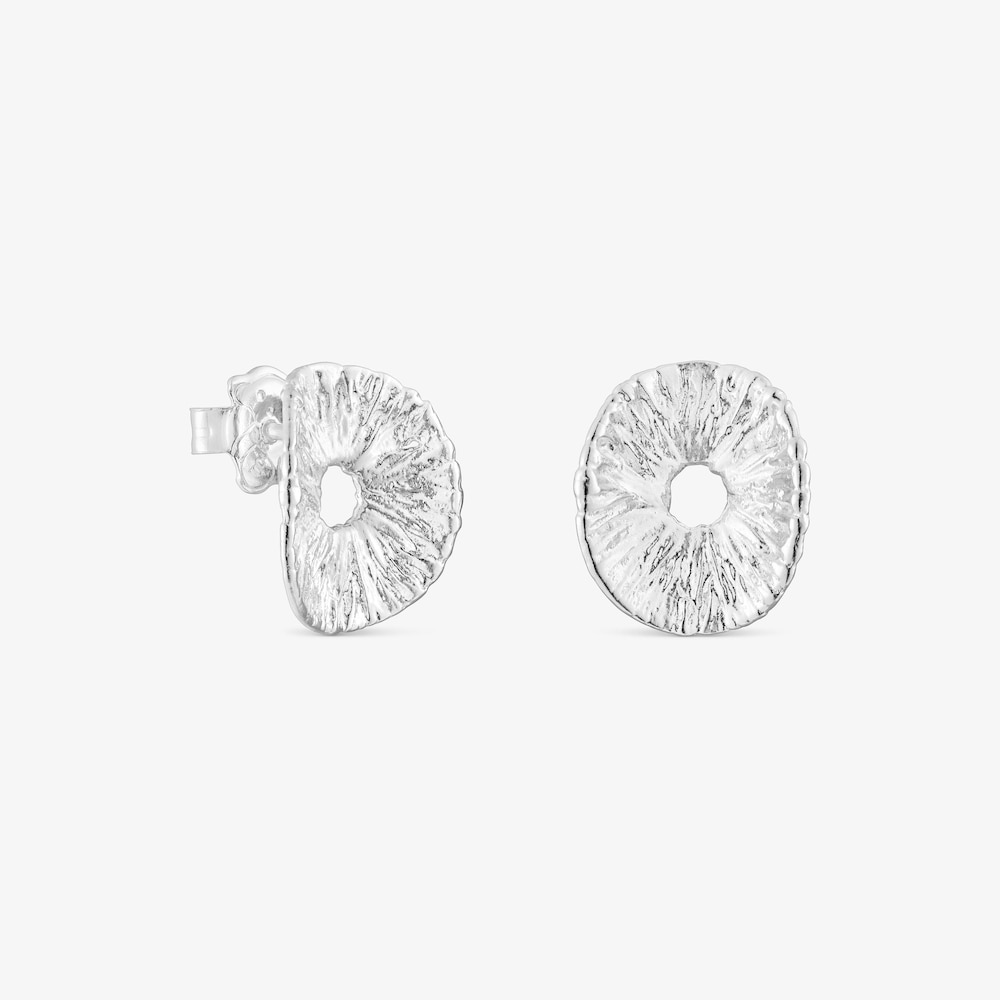 Pendientes de plata Wicker
