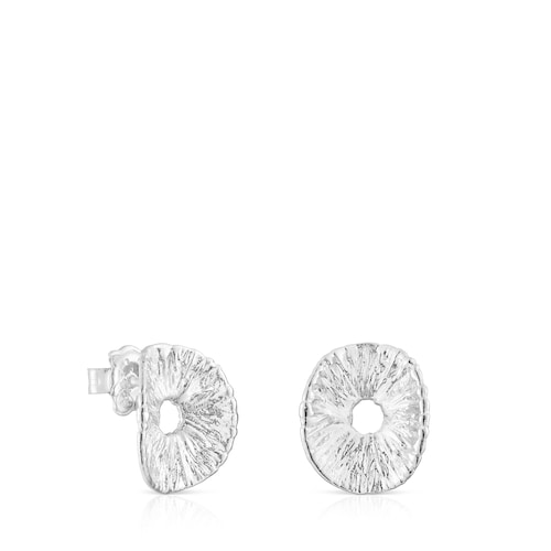 Pendientes de plata Wicker image number 0