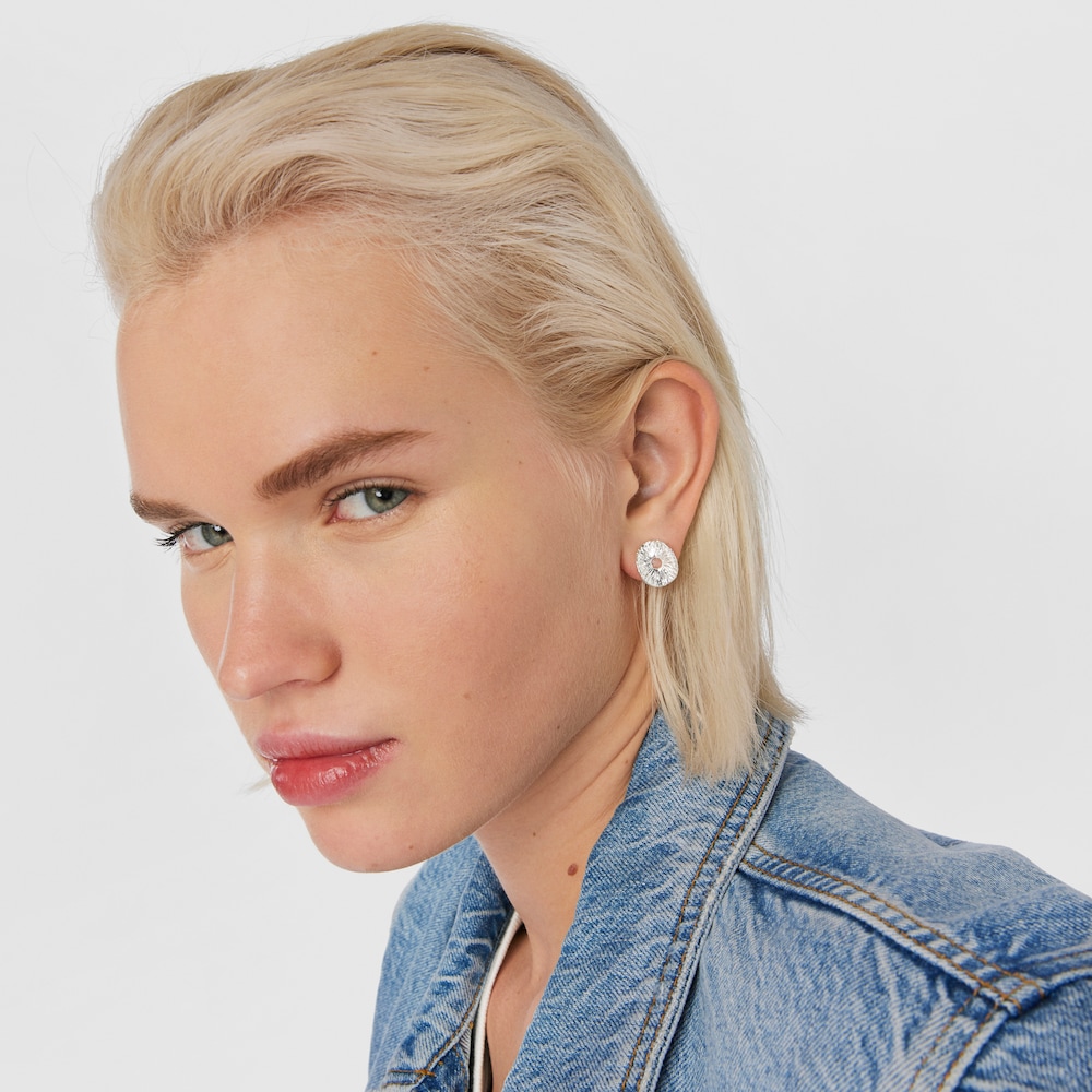 Pendientes de plata Wicker