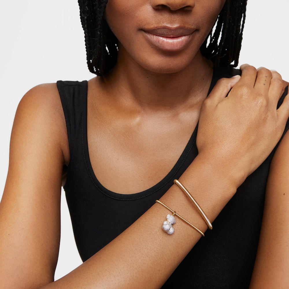 Zlat&yacute; Pr&iacute;vesok v&nbsp;tvare medved&iacute;ka s&nbsp;1,30 kt. diamantmi Bold Bear