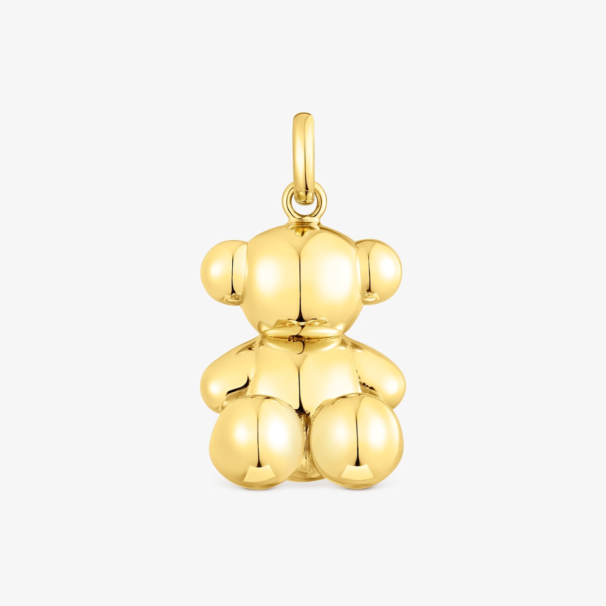 Tous - Colgante Oso Grande Con Baño De Oro 18 Kt Sobre Plata Bold Bear - Dorado