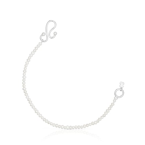 Pulsera de perlas cultivadas y plata Tsuri