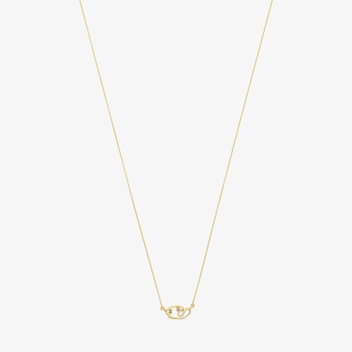 Collar de oro y gemas Tsuri