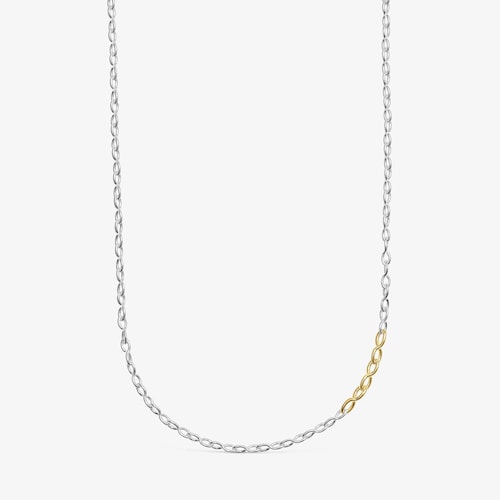 N&aacute;hrdeln&iacute;k zo striebra a&nbsp;pozl&aacute;ten&eacute;ho striebra Bent