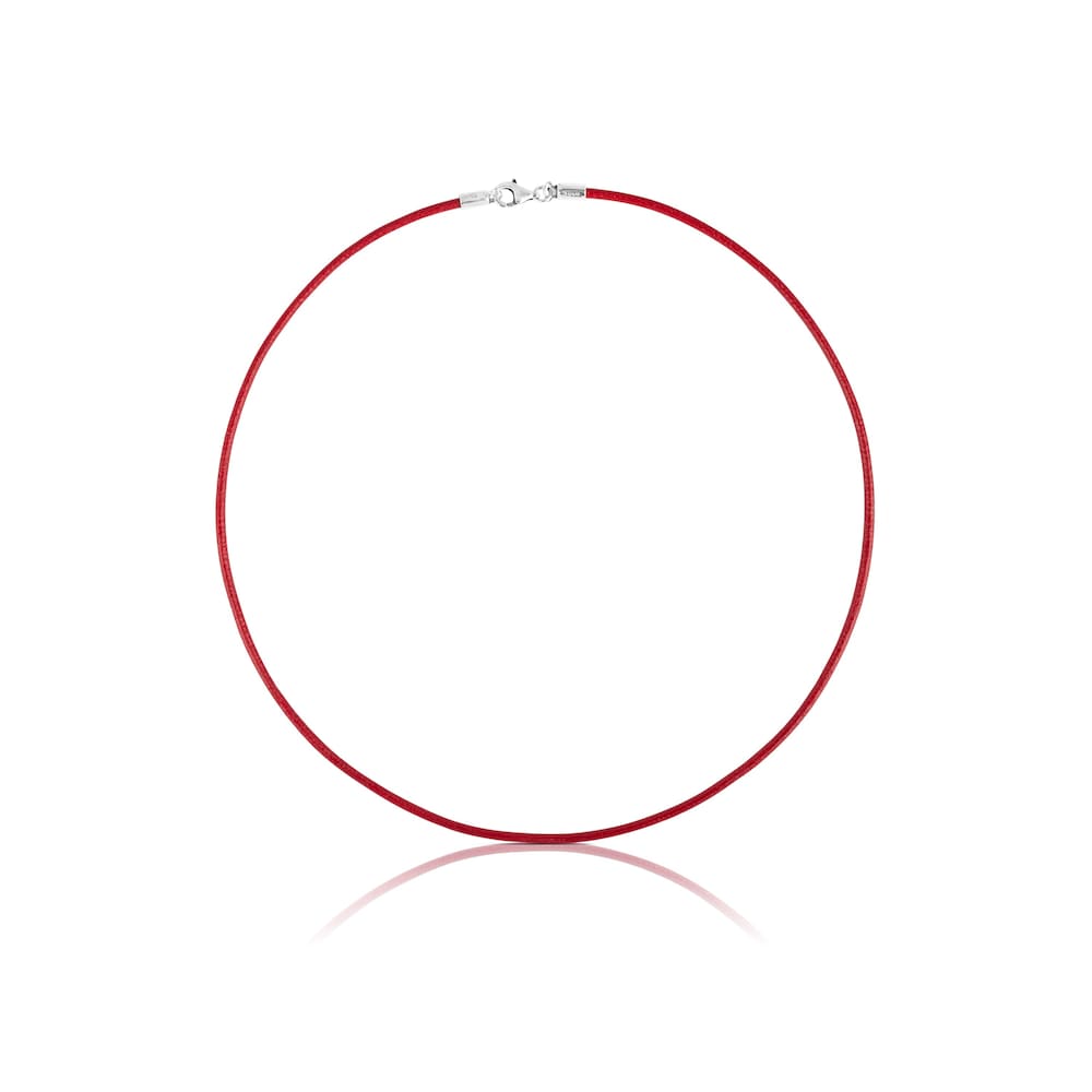 Red Leather TOUS Chokers Choker