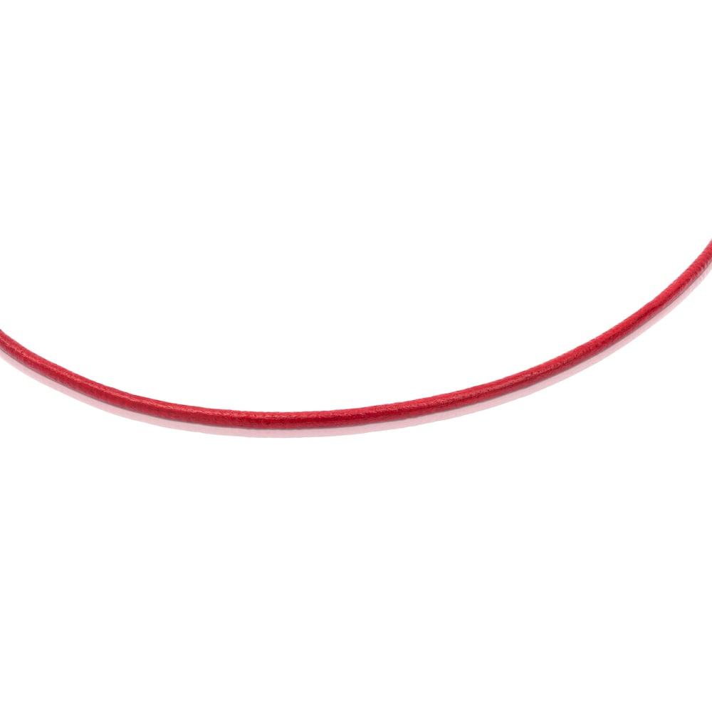 Red Leather TOUS Chokers Choker