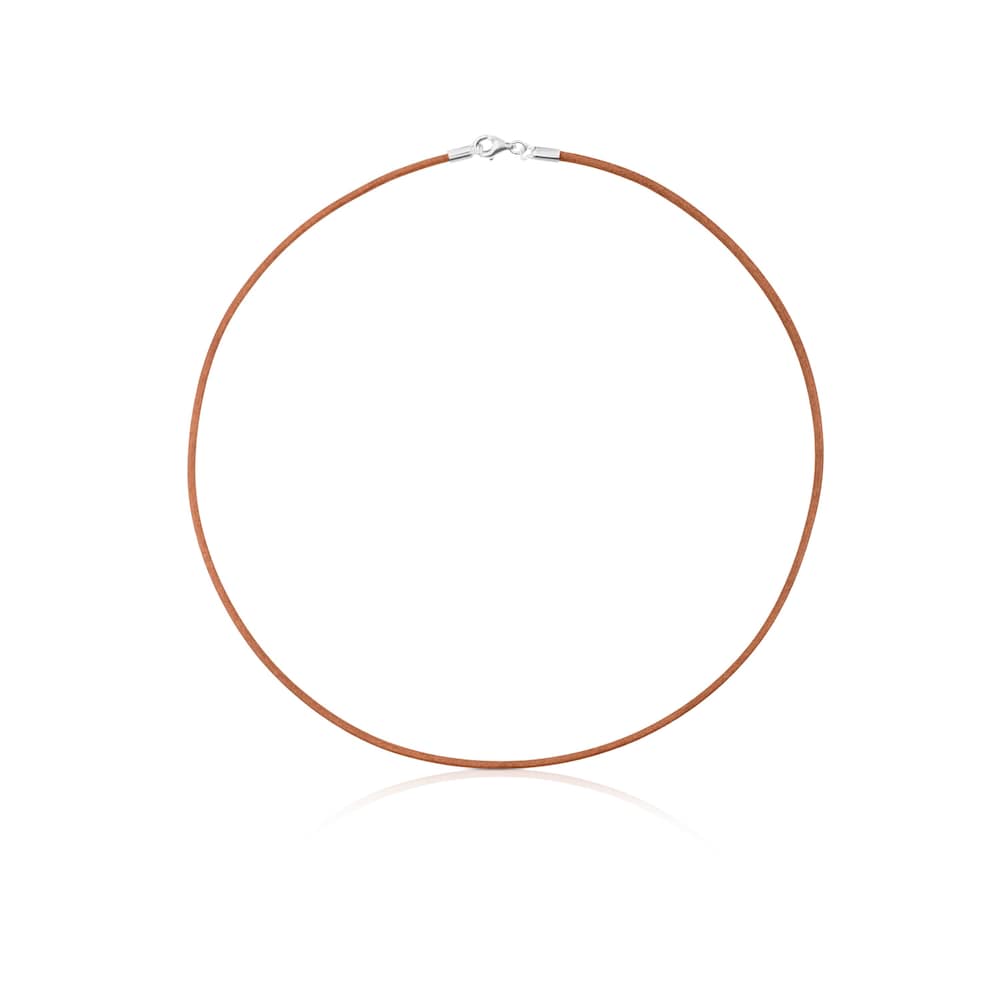 Sand-colored Leather TOUS Chokers Choker