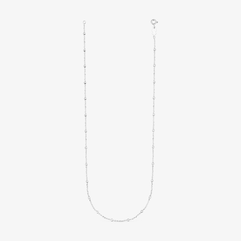 Choker in argento da 44&nbsp;cm con piccole sfere TOUS Chain