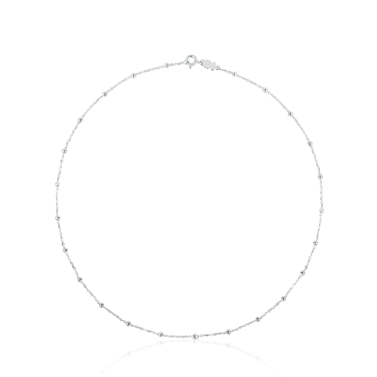 Gargantilla bolitas de plata, 44 cm TOUS Chain