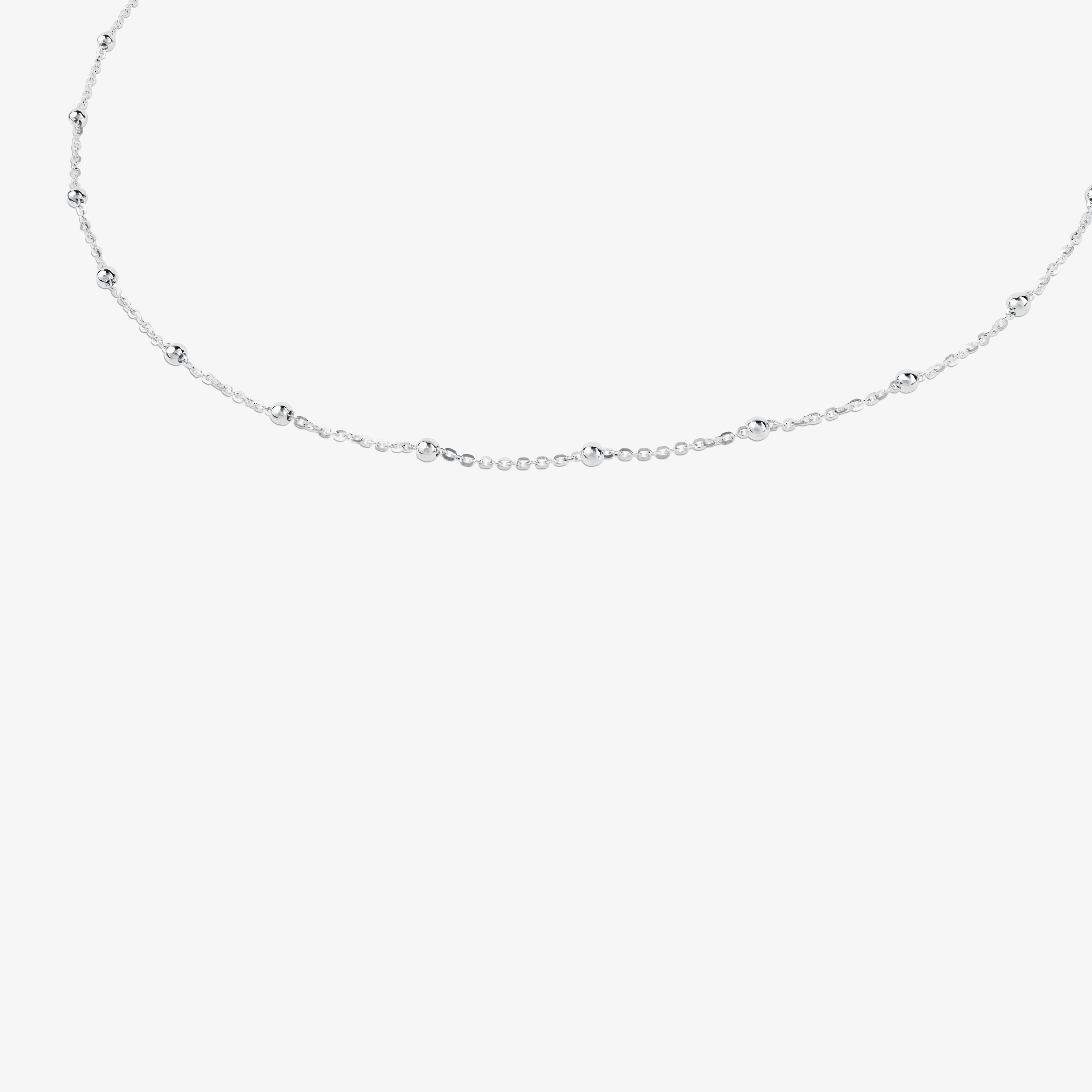 Silver little ball Choker measuring 44 cm TOUS Chain