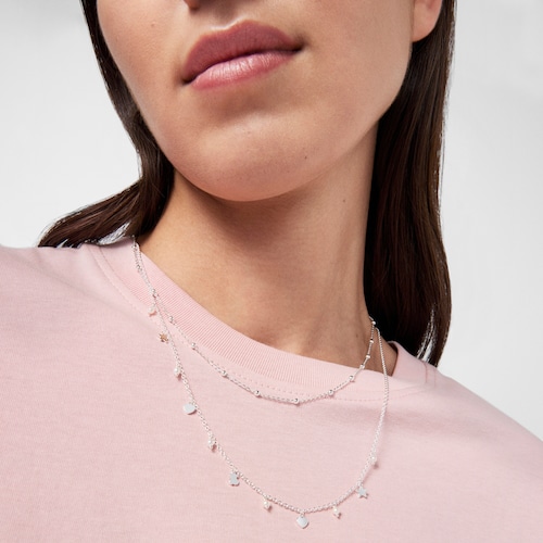 Silver little ball Choker measuring 44 cm TOUS Chain