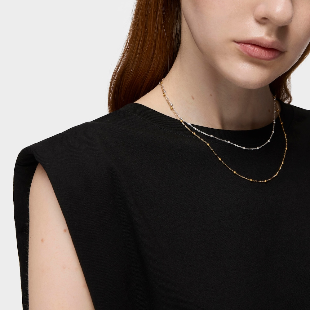 Choker in argento da 44&nbsp;cm con piccole sfere TOUS Chain