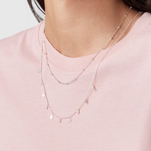 Silver little ball Choker measuring 44 cm TOUS Chain