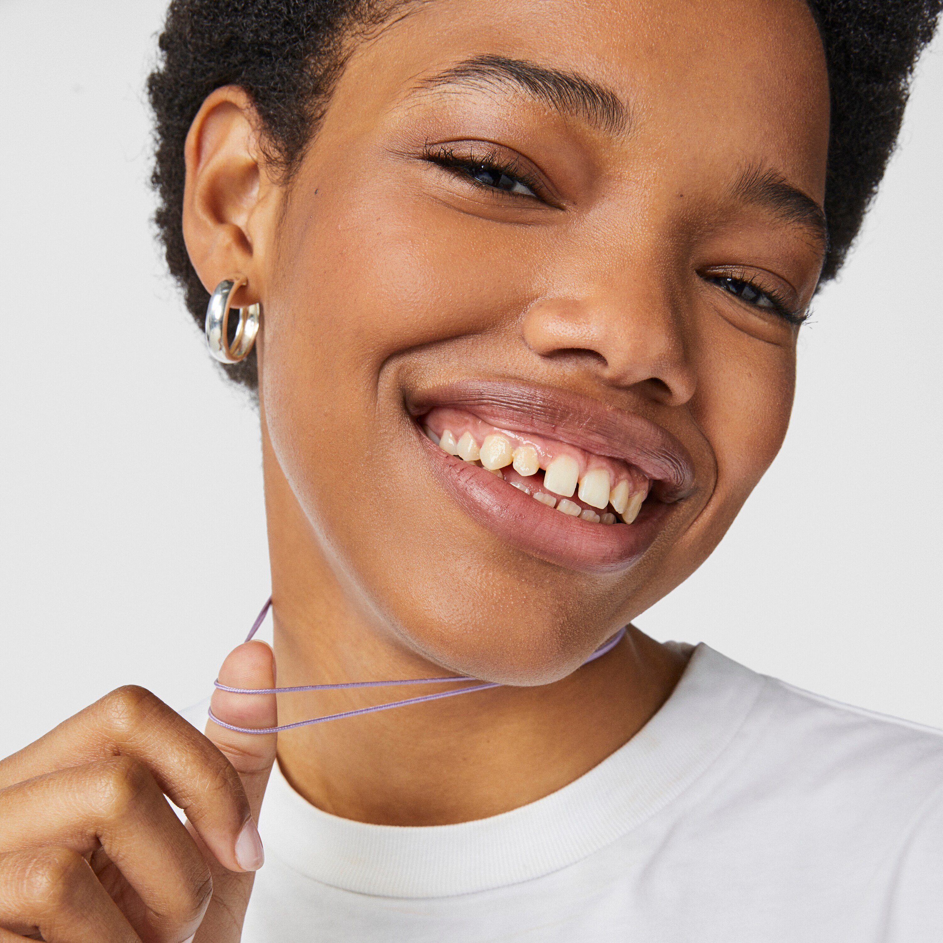 Lilac nylon TOUS Nylon Basics Necklace