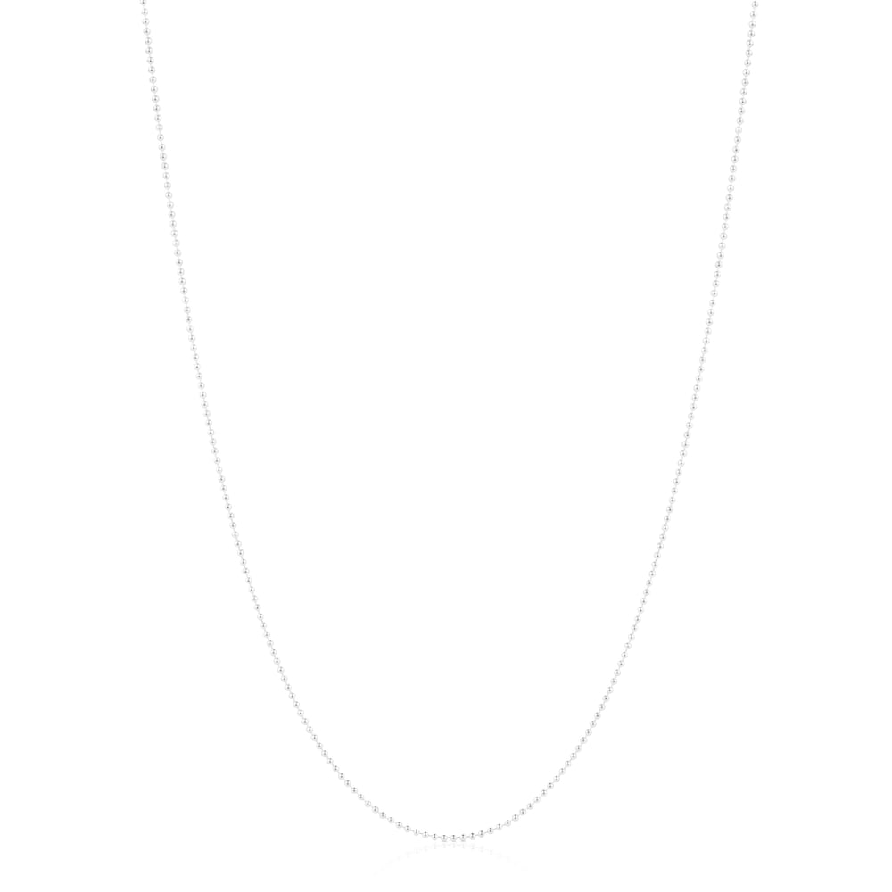 Łańcuszek Tous srebrny 90 cm