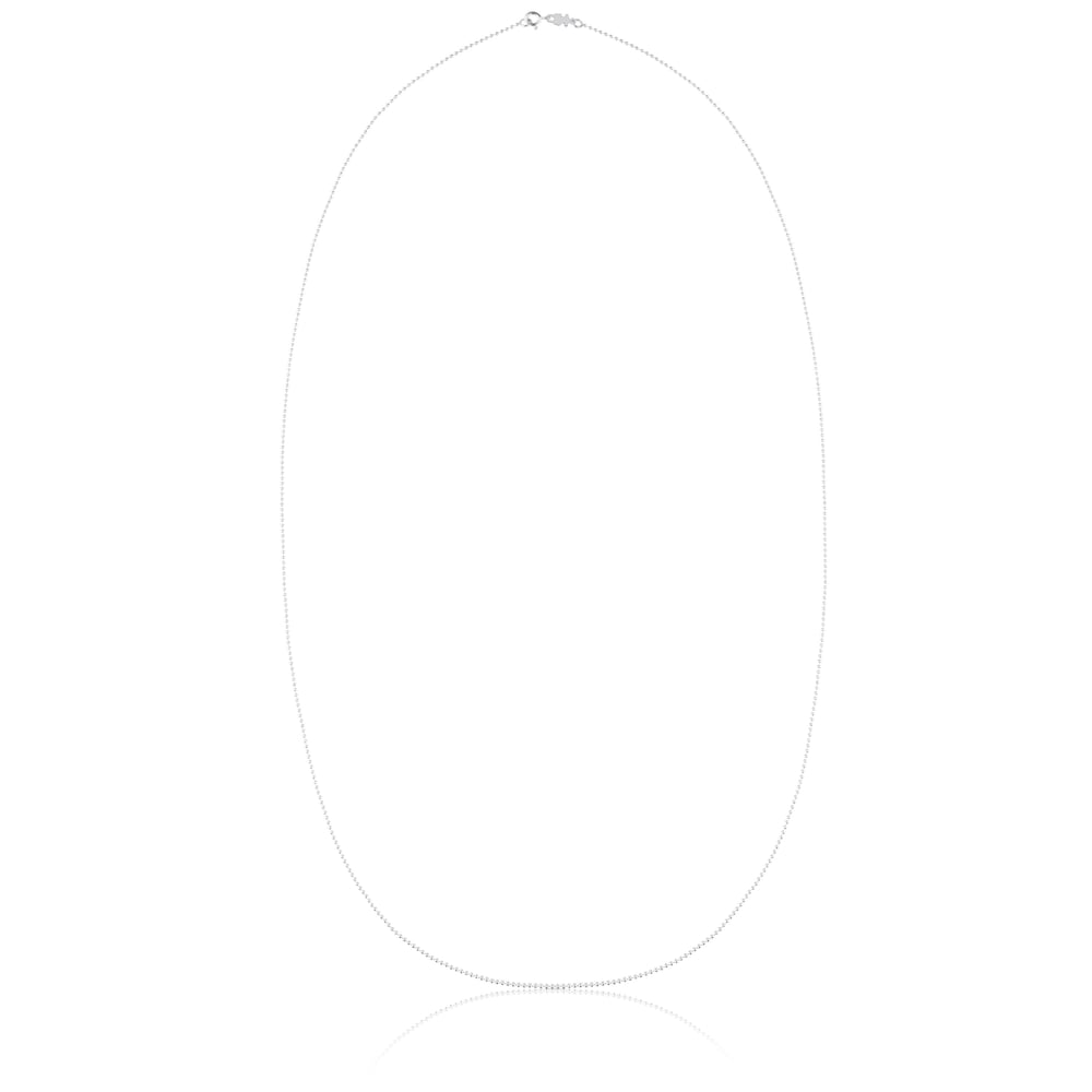 Łańcuszek Tous srebrny 90 cm