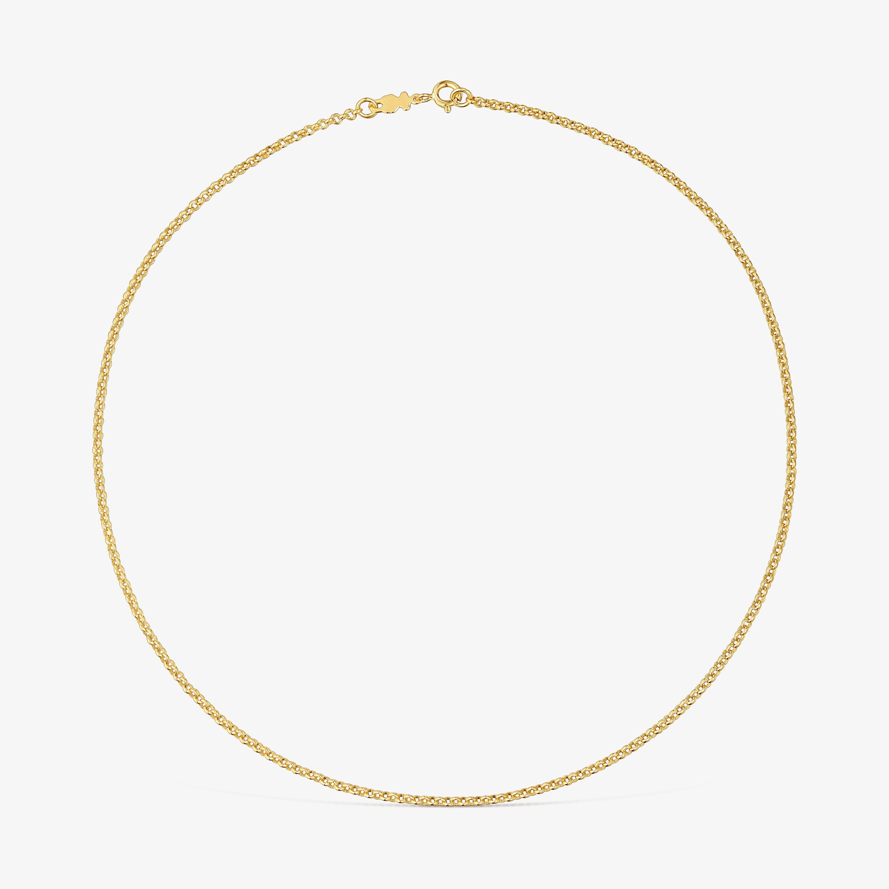 Choker with 18K gold vermeil and rings measuring 45 cm TOUS Chain