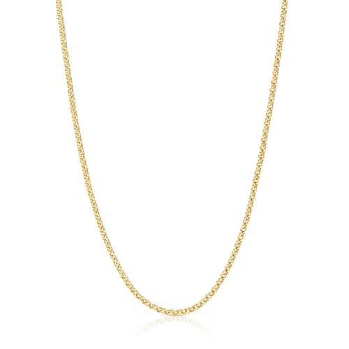 Choker with 18kt gold plating over silver and rings measuring 45 cm TOUS Chain