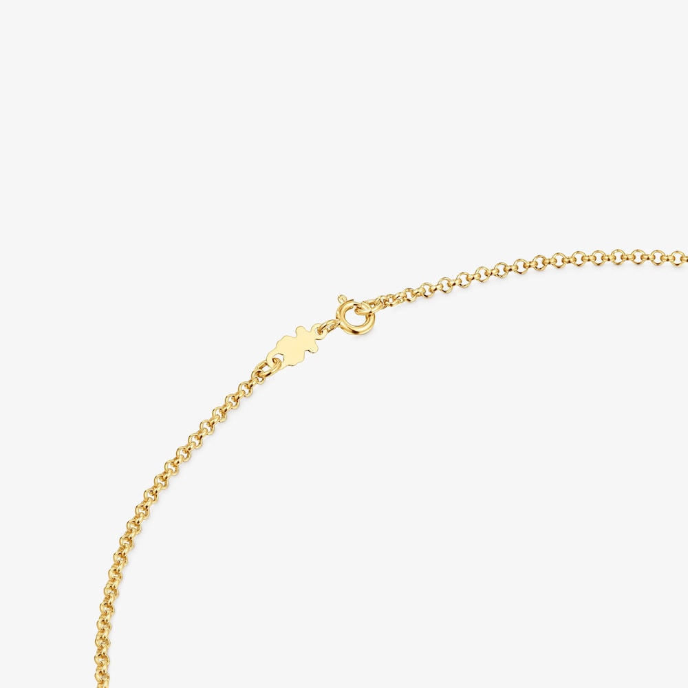 Choker in argento placcato oro 18&nbsp;kt con anelli da 45&nbsp;cm TOUS Chain