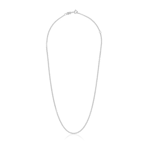 Sterling silver Choker with rings Basics