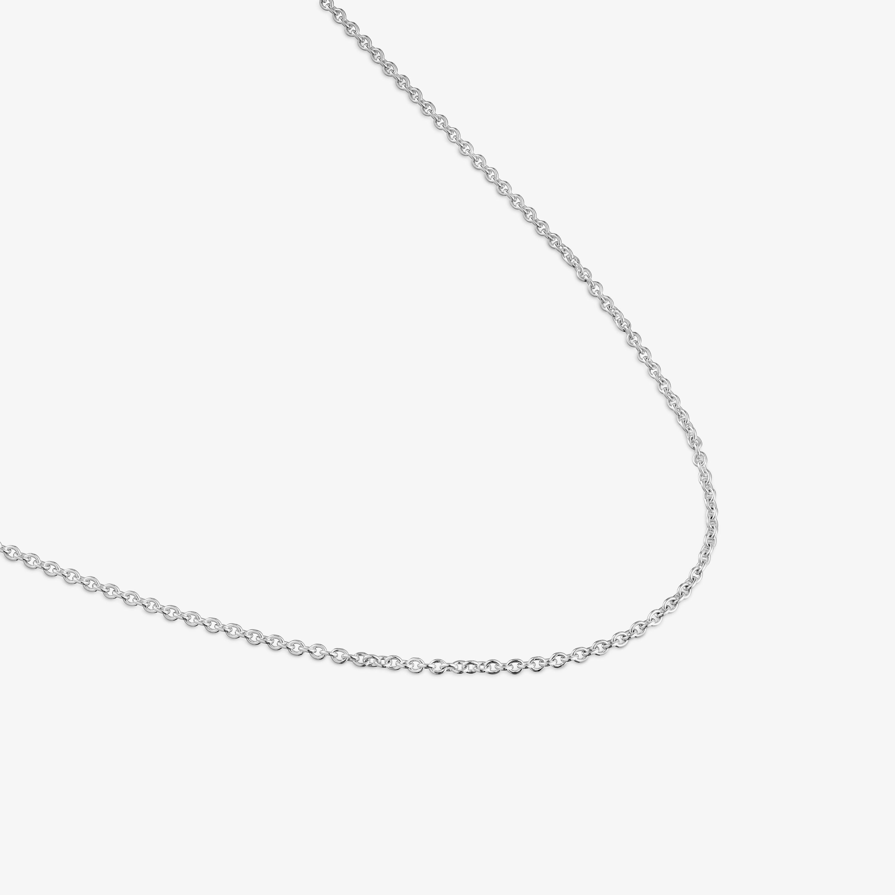 Sterling silver Choker with rings Basics