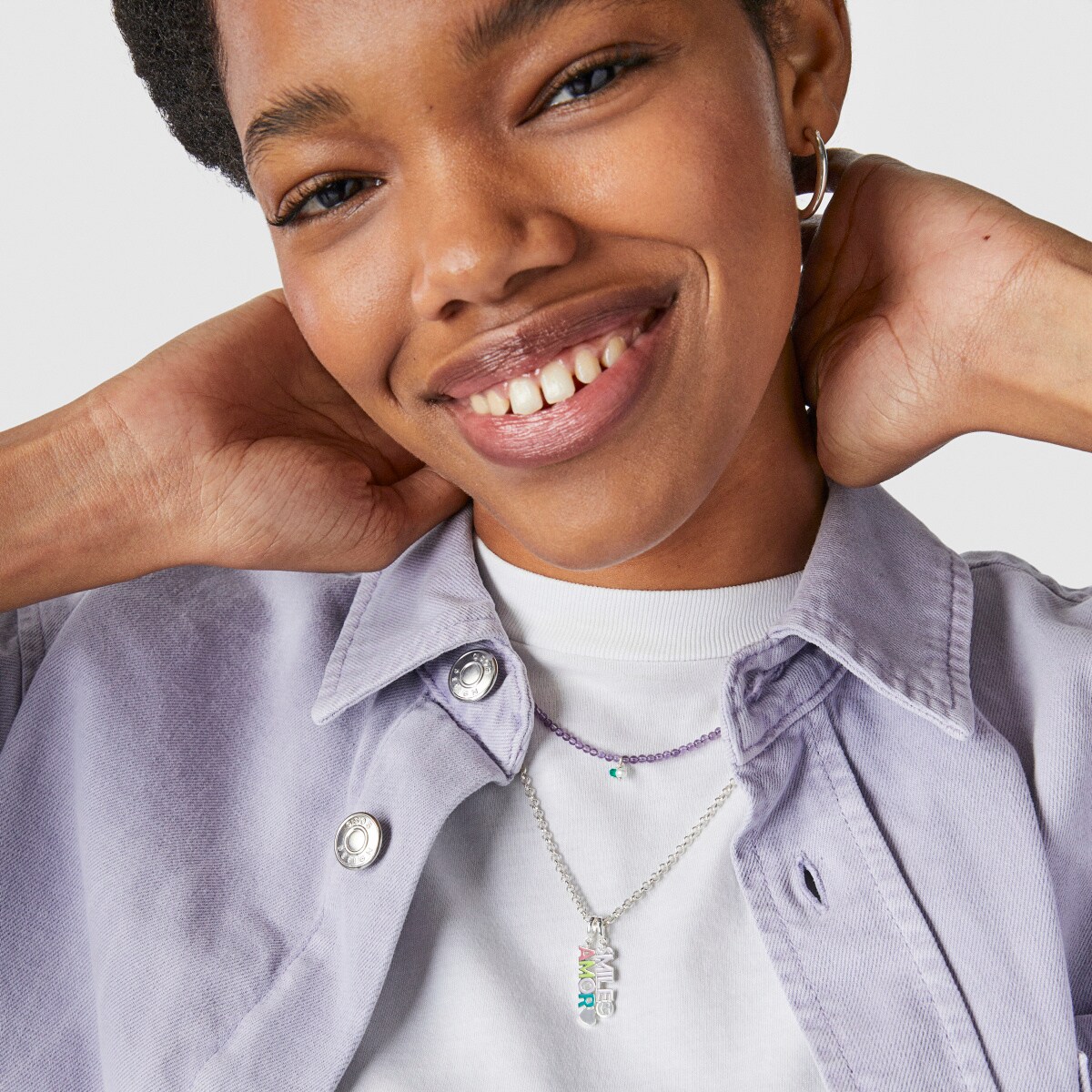 Necklace with amethyst TOUS Camille