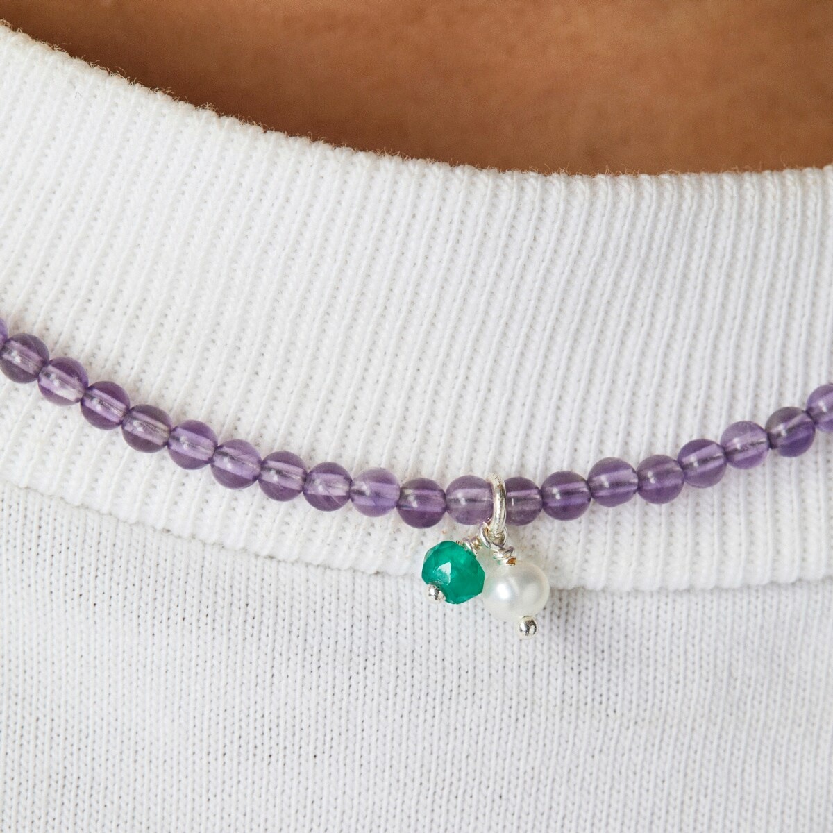 Necklace with amethyst TOUS Camille