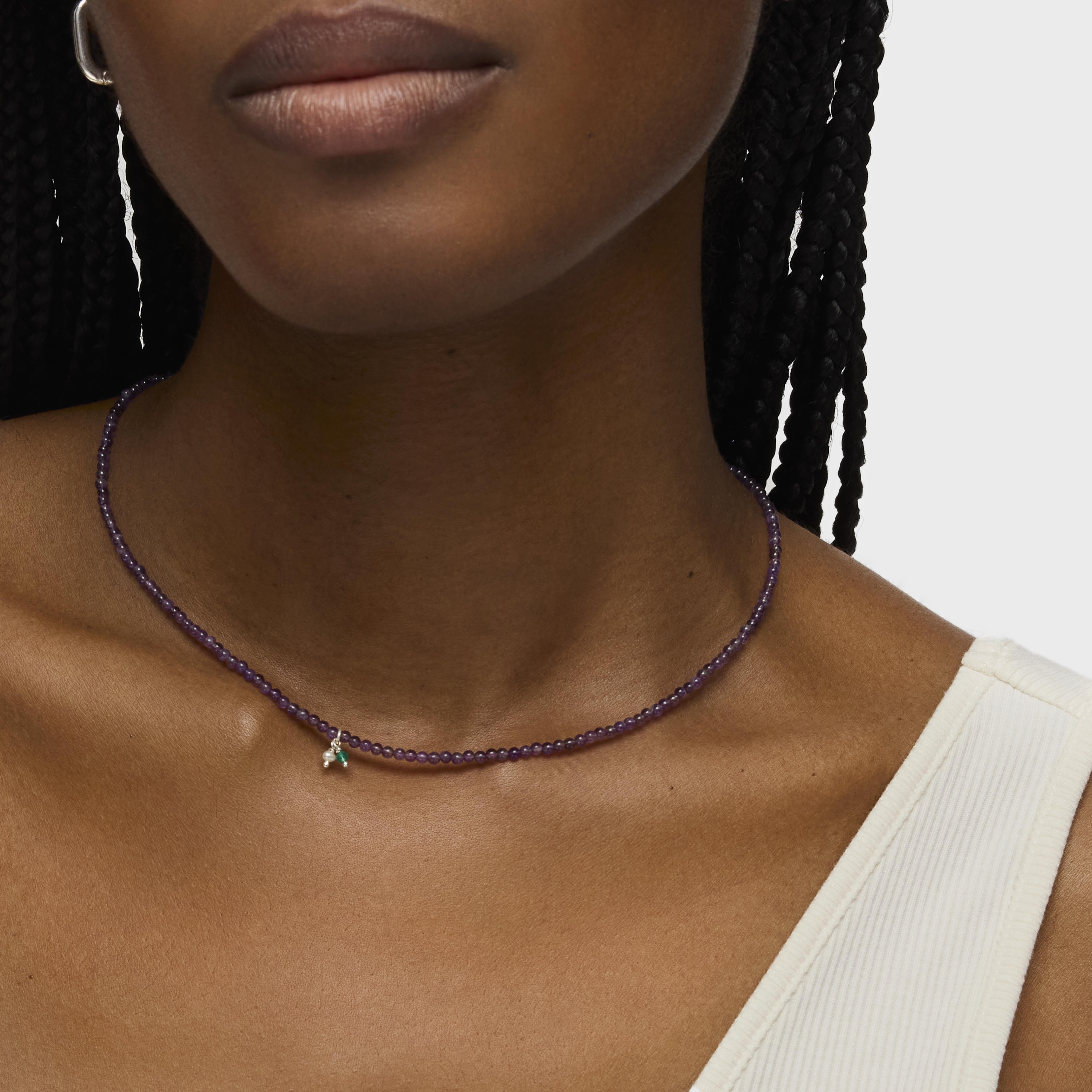 Necklace with amethyst TOUS Camille