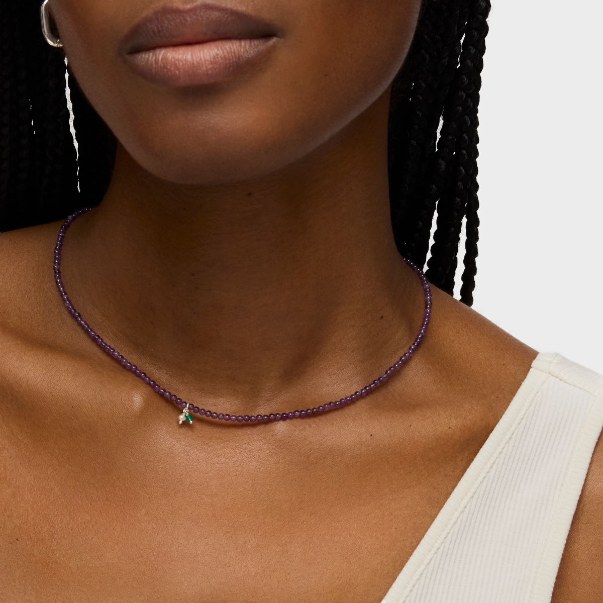 Necklace with amethyst TOUS Camille