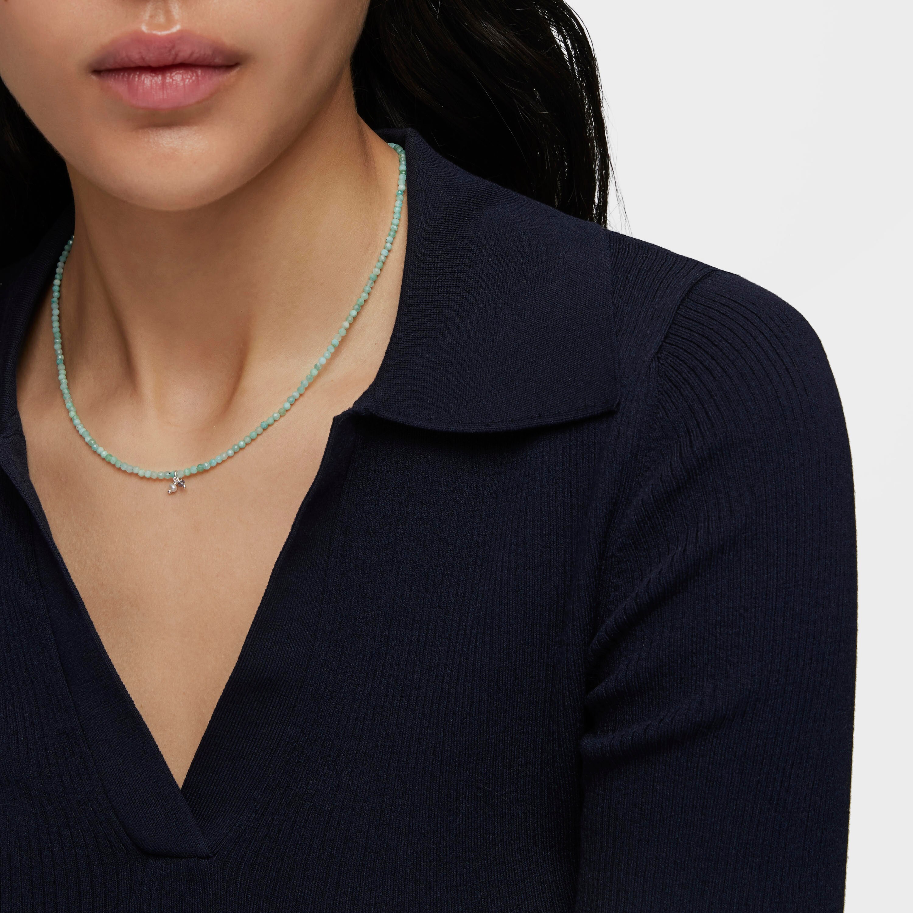 Necklace with amazonite TOUS Camille