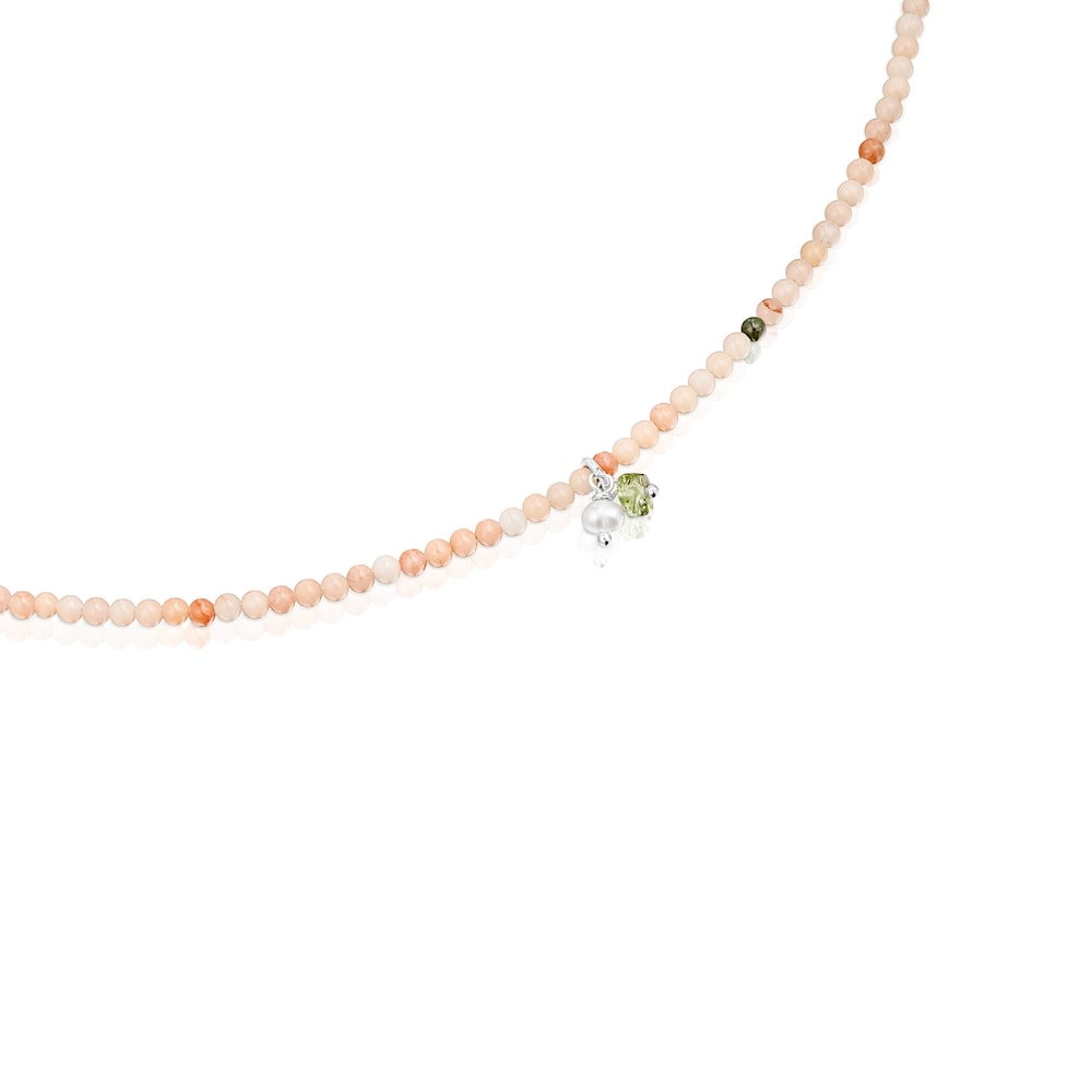 TOUS Camille Necklace with quartz and dolomite