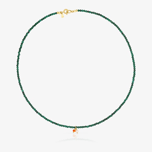 Collier avec malachite TOUS Camille