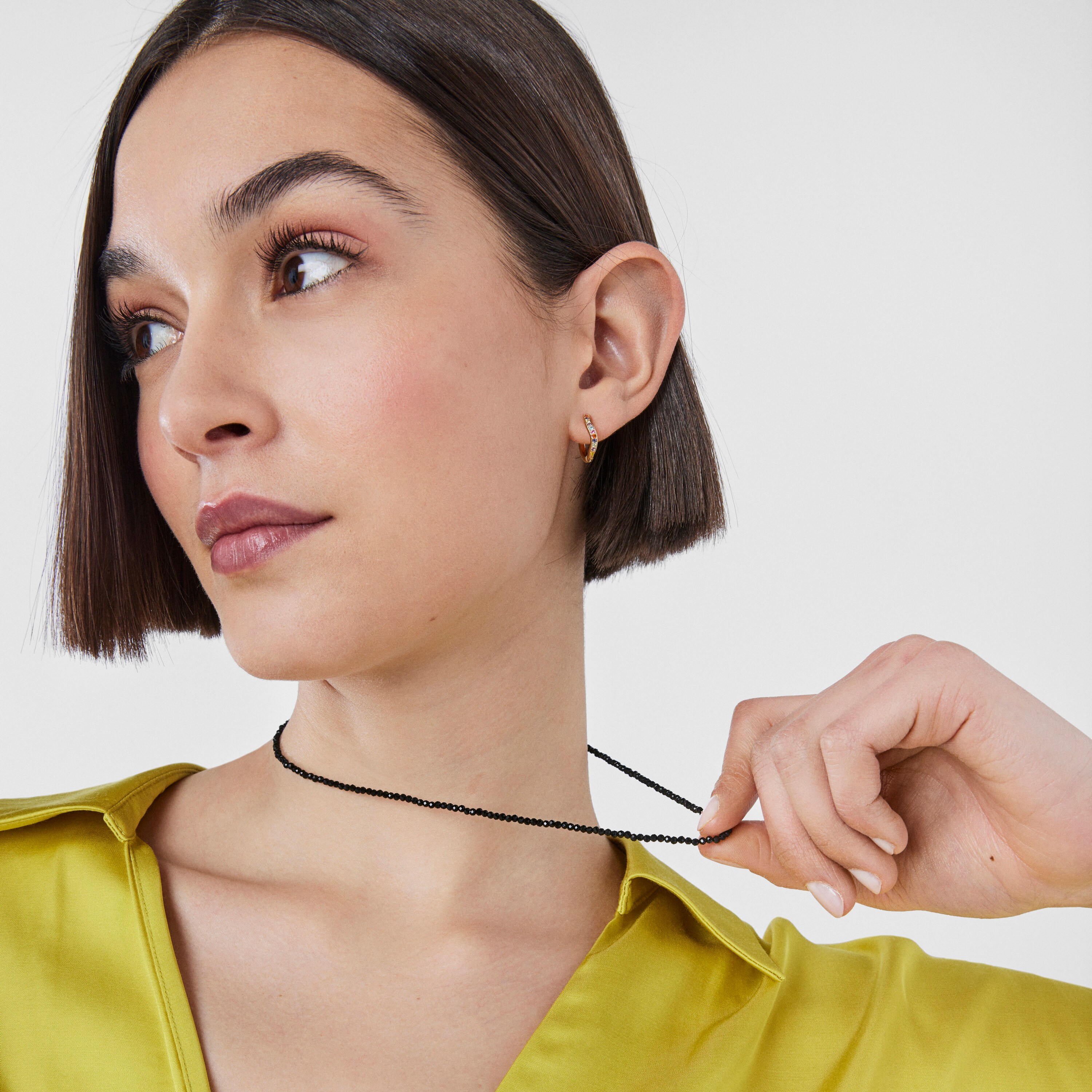 Necklace with onyx TOUS Camille