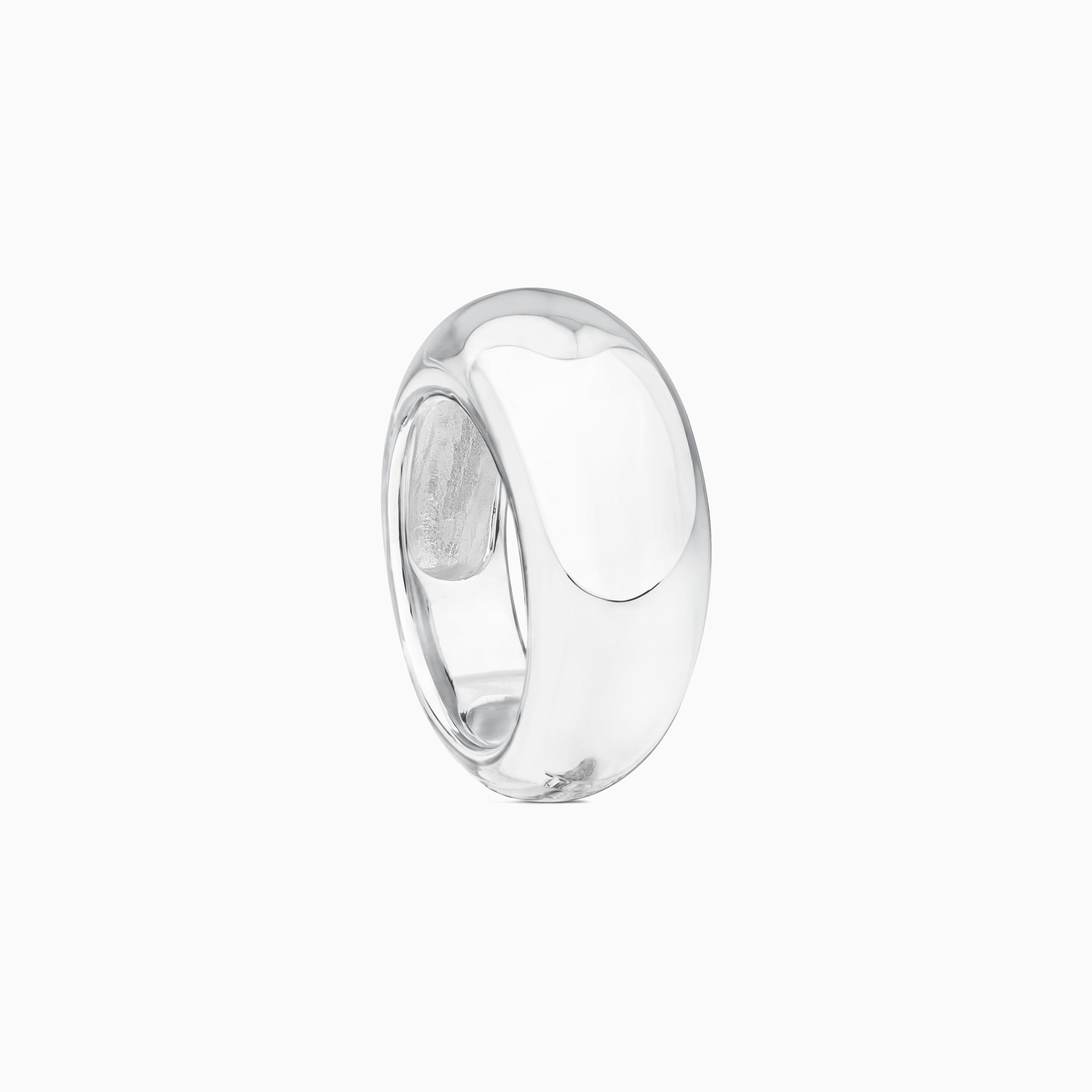 Silver TOUS Warm Ring 1cm