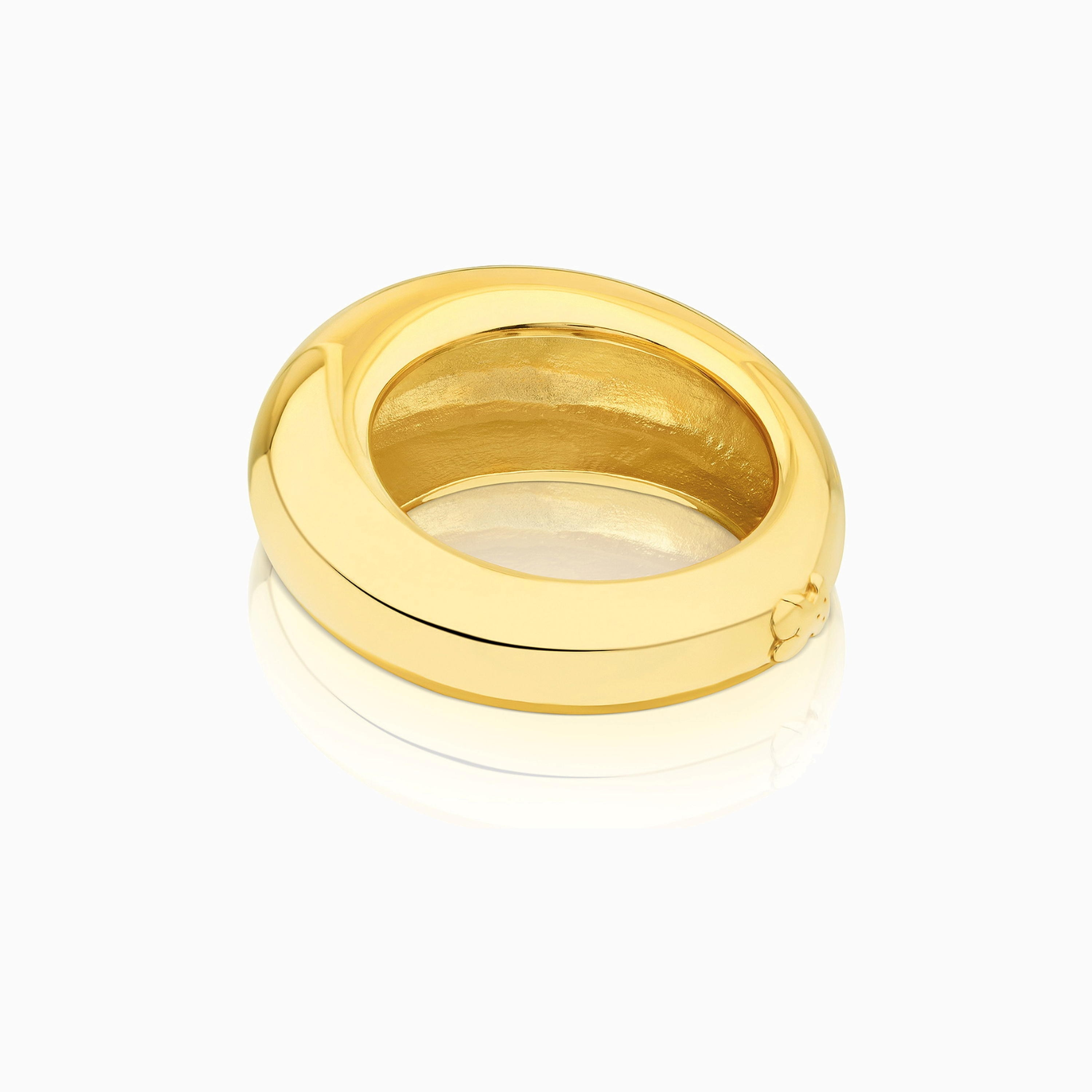 18K gold vermeil TOUS Warm Ring 1cm