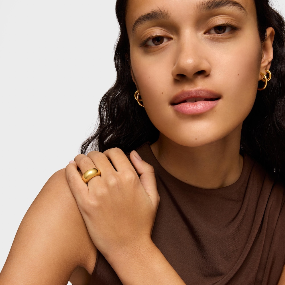 Ring Warm aus Vermeil-Silber